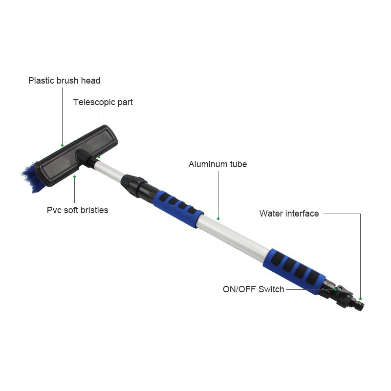 2024111317515064 工厂洗车工具柔软长柄可伸缩通水刷