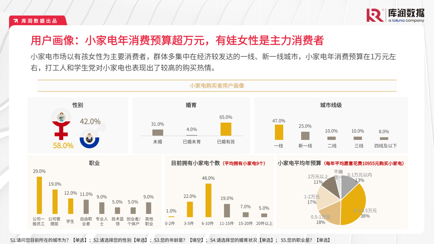 202411181536263 2023年小家电消费洞察报告